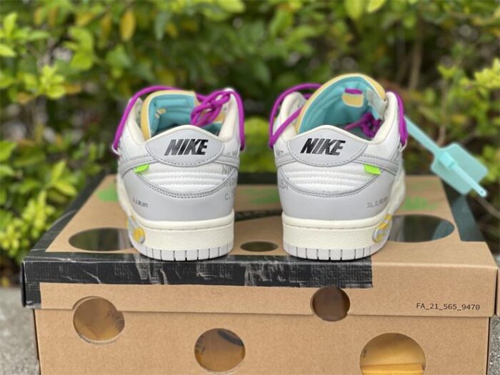 Dunk Low Off-White Lot 21 Shoes Sneakers – nk0001602 - Image 7