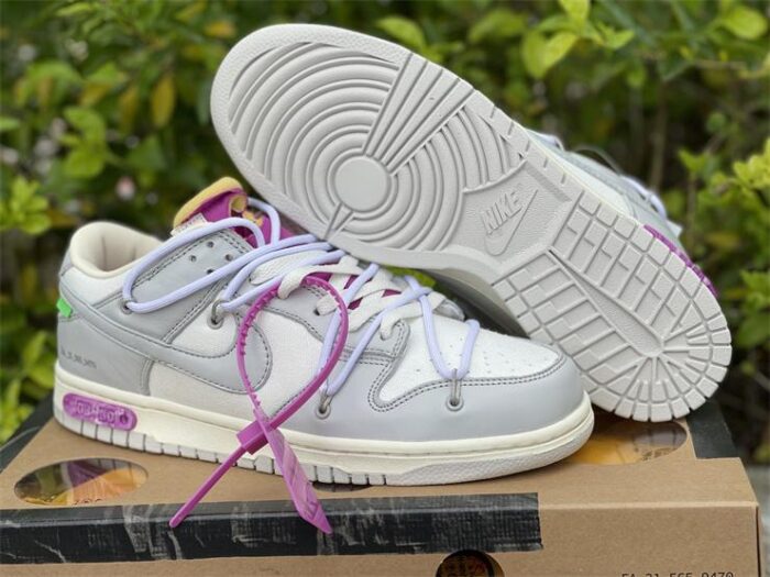 Dunk Low Off-White Lot 3 Shoes Sneakers – nk0001603 - Image 7
