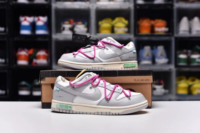Dunk Low Off-White Lot 30 Shoes Sneakers – nk0001776 - Image 3