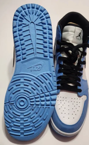 NIKE AIR JORDAN 1 HIGH G UNIVERSITY WHITE BLACK DQ0660 400 photo review