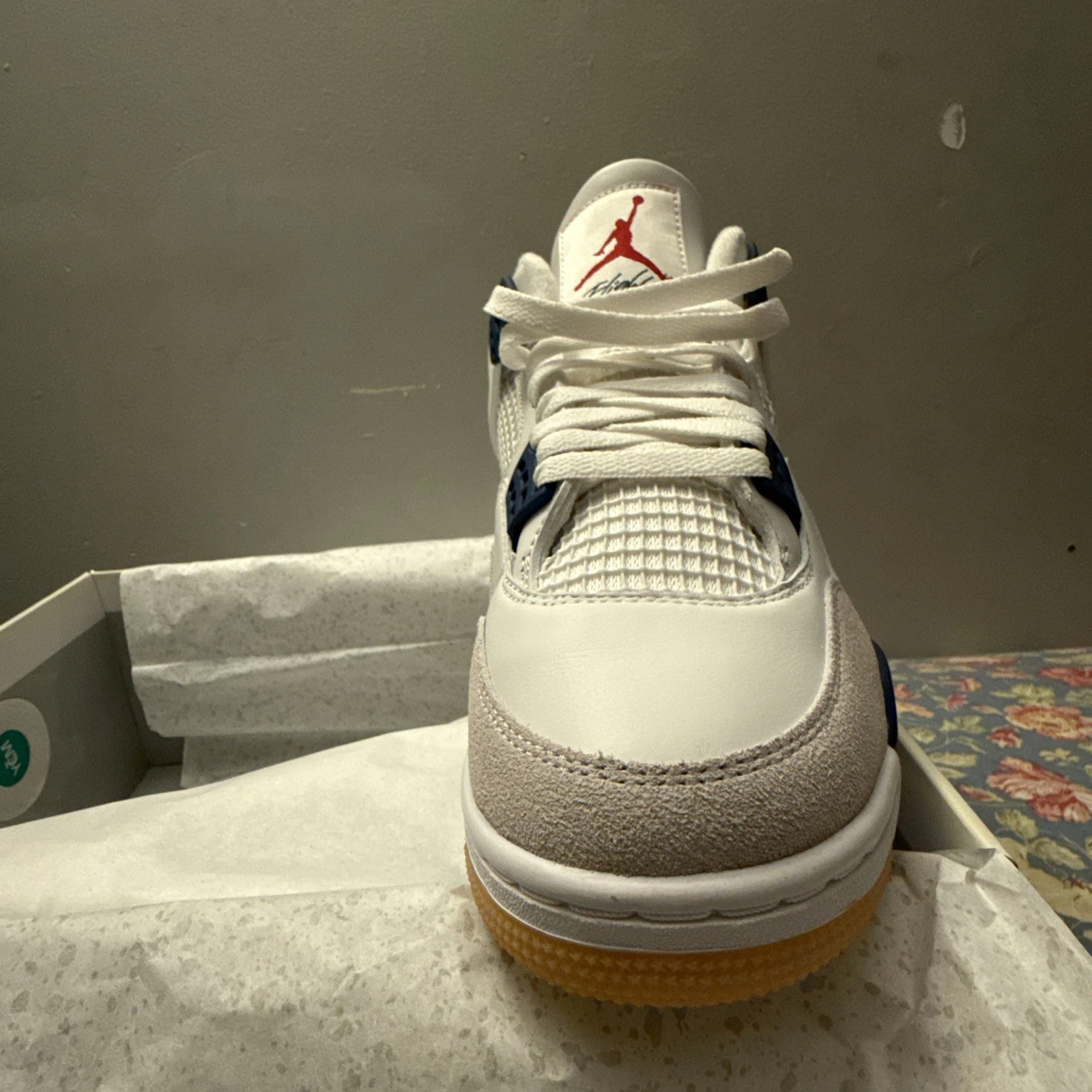NIKE SB X AIR JORDAN 4 SAPPHIRE BLUE photo review