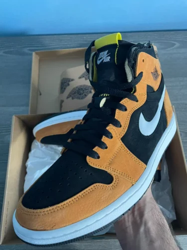 NIKE AIR JORDAN 1 HIGH ZOOM COMFORT ROOKIE OF THE YEAR CT0978 002 photo review