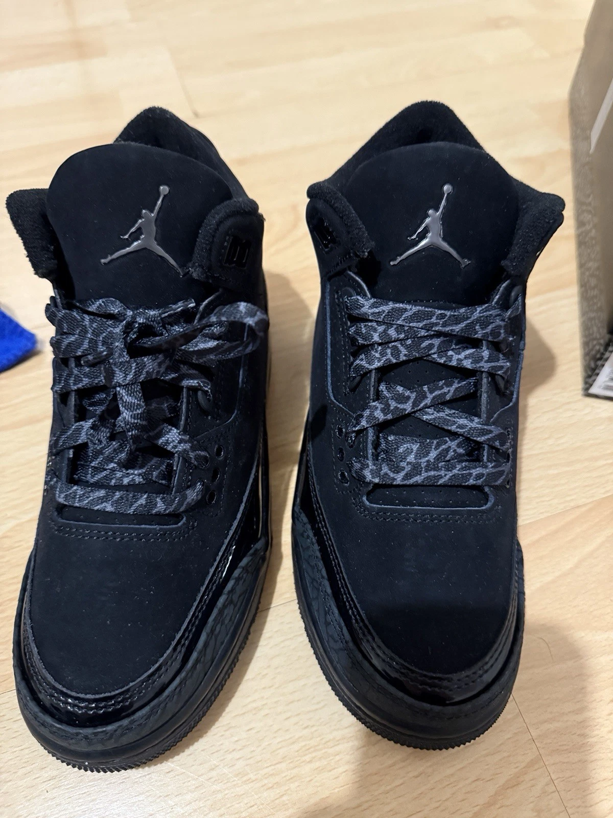 NIKE AIR JORDAN 3 BLACK CAT 136064 002 photo review