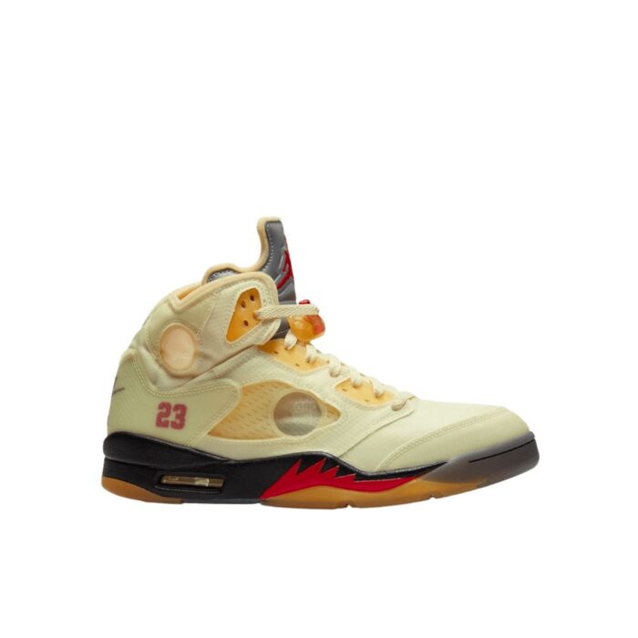 NIKE AIR JORDAN 5 SAIL OW DH8565 100 - Image 2
