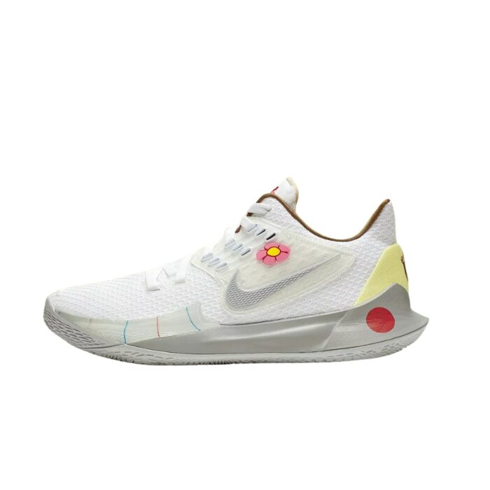 NIKE KYRIE 2 LOW SPONGEBOB SANDY CHEEKS WHITE GREY CJ6953 100 - Image 3