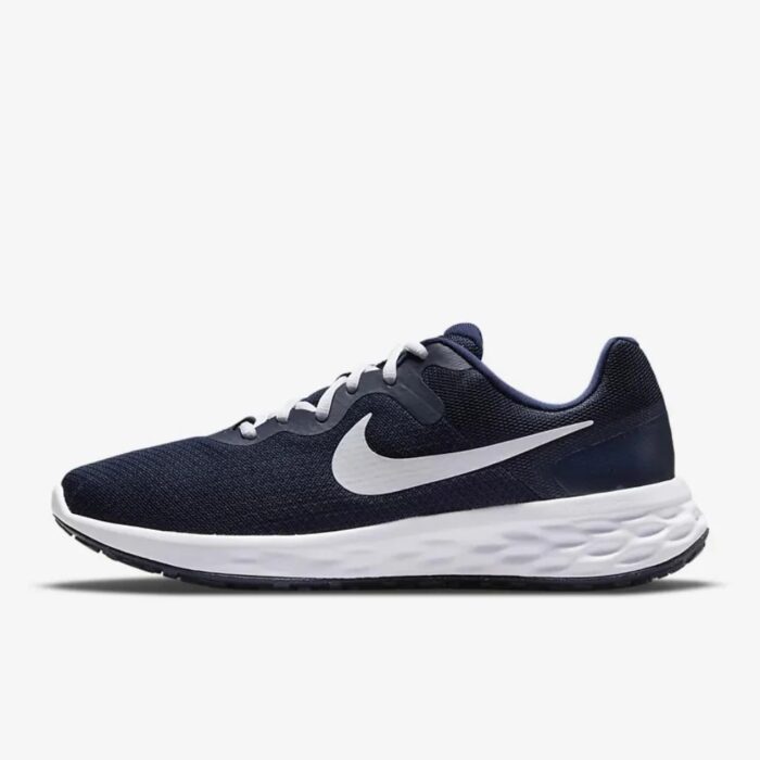 NIKE REVOLUTION 6 ROAD RUNNING NAVY WHITE DC3728 401 - Image 3