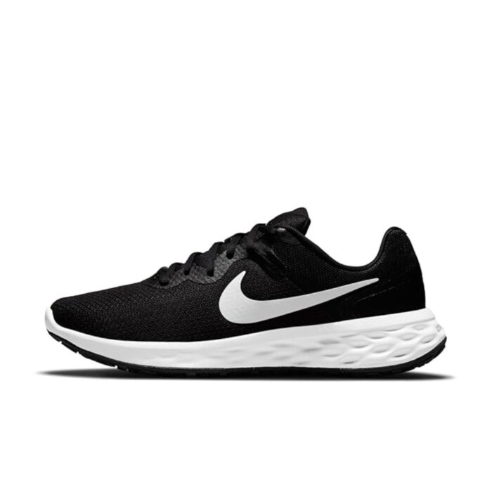 NIKE REVOLUTION 6 ROAD RUNNING BLACK WHITE IRON GREY DC3728 003 - Image 3