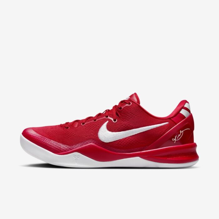 NIKE KOBE 8 UNIVERSITY RED WHITE HF9550 600 - Image 3