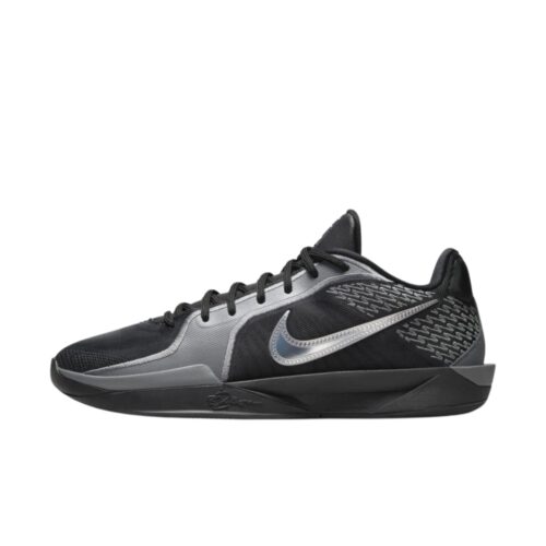 NIKE SABRINA 2 MIRRORED BLACK SMOKE GREY OPTI YELLOW METALLIC SILVER FQ2174 001 - Image 3