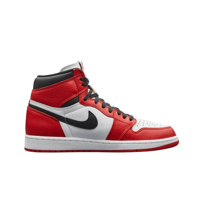 NIKE AIR JORDAN 1 RETRO HIGH HOMAGE TO HOME CHICAGO BLACK WHITE UNIVERSITY RED AR9880 023 - Image 3