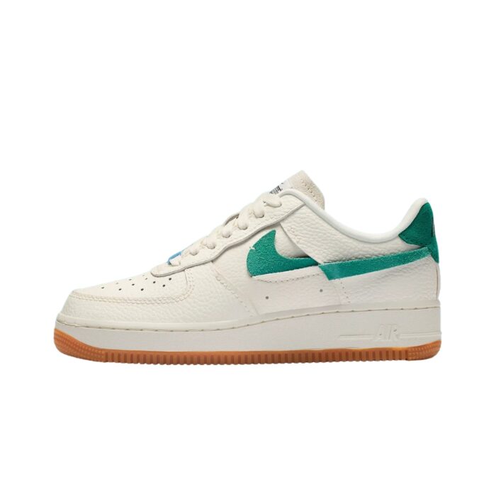 NIKE AIR FORCE 1 VANDALIZED SAIL MYSTIC GREEN BV0740 100 - Image 3