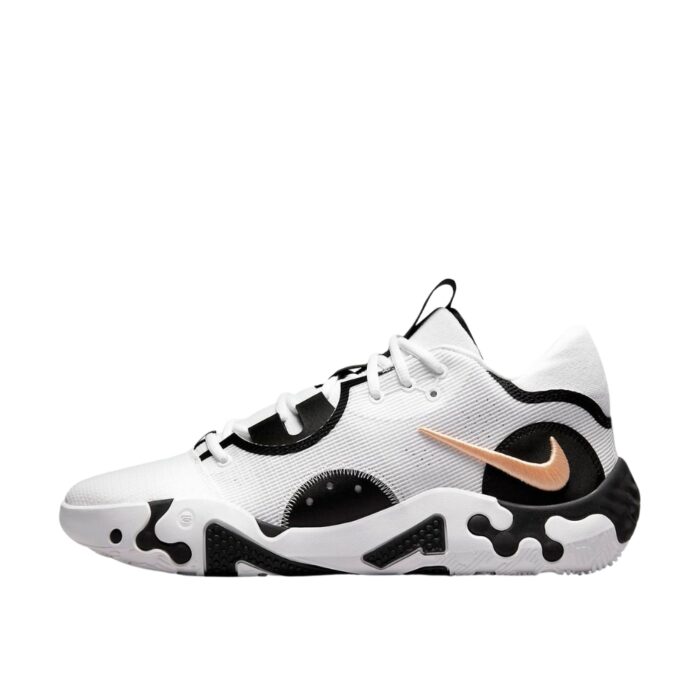 NIKE PG 6 EP WHITE BLACK ORANGE CHALK DH8447 101 - Image 3