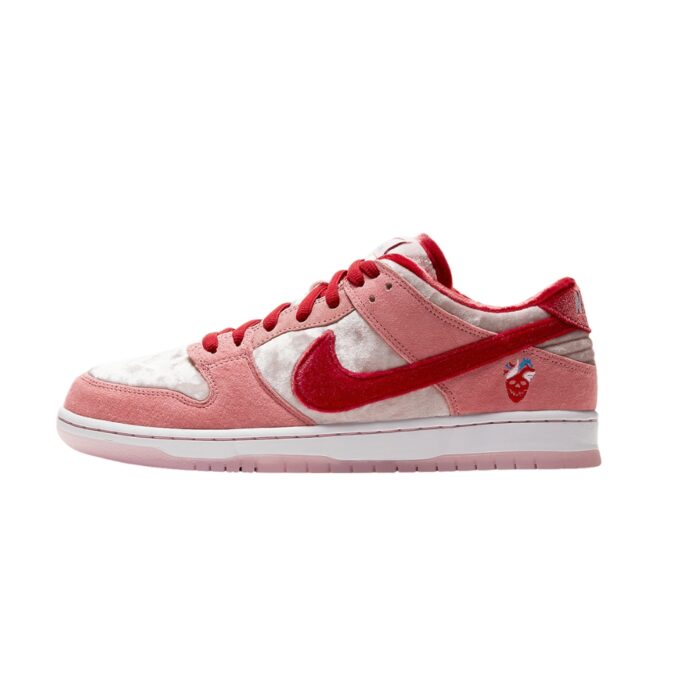 NIKE SB DUNK LOW STRANGELOVE SKATEBOARDS PINK RED WHITE CT2552 800 - Image 3