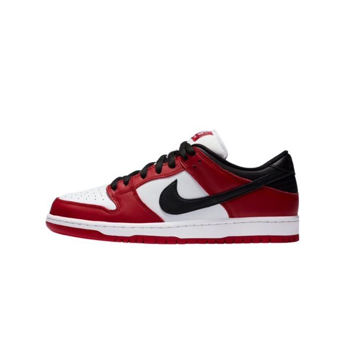 NIKE SB DUNK LOW PRO CHICAGO VARSITY RED WHITE BLACK BQ6817 600 - Image 3