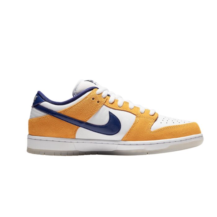 NIKE SB DUNK LOW PRO LASER ORANGE WHITE REGENCY PURPLE BQ6817 800 - Image 2