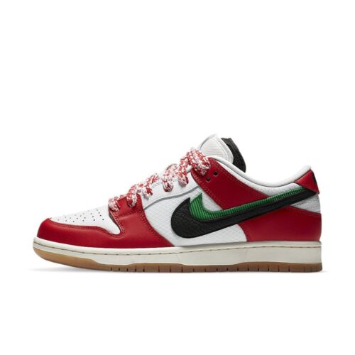 Nike SB Dunk Low Frame Skate Chile Red White Lucky - Image 3