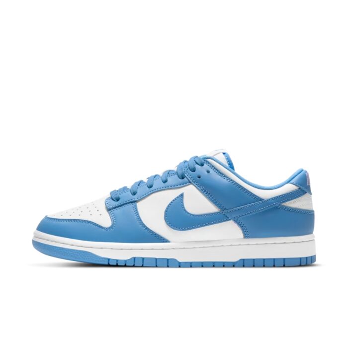 NIKE DUNK LOW UNC WHITE UNIVERSITY BLUE DD1391 102 - Image 3
