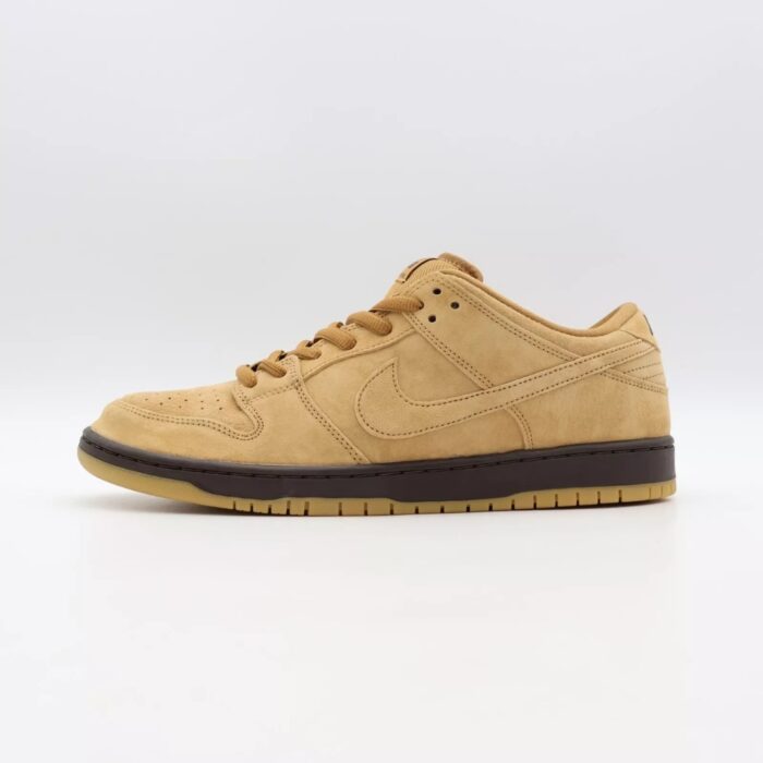 NIKE SB DUNK LOW PRO WHEAT BAROQUE BROWN GUM MOCHA BQ6817 204 - Image 3