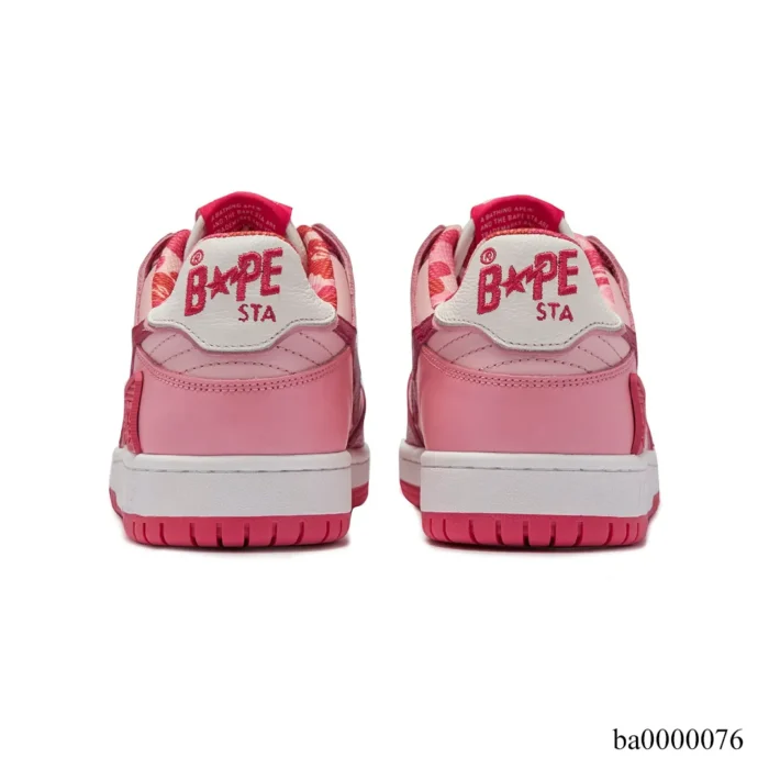 Bape SK8 Sta ABC Camo Pink (2022) Shoes Sneakers – ba0000076 - Image 3