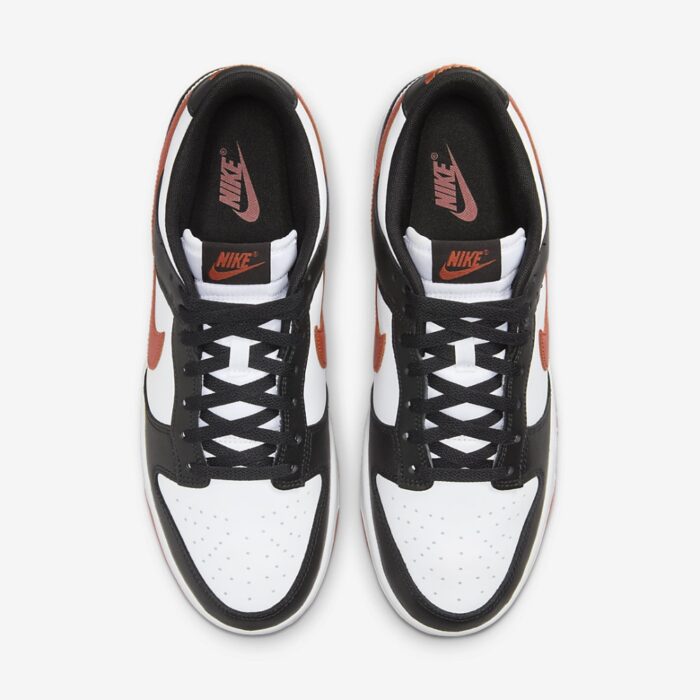 NIKE DUNK LOW DRAGON RED WHITE BLACK DV0833 108 - Image 4
