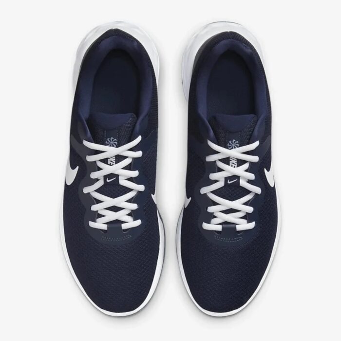 NIKE REVOLUTION 6 ROAD RUNNING NAVY WHITE DC3728 401 - Image 4