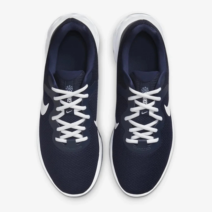 NIKE REVOLUTION 6 ROAD RUNNING NAVY WHITE DC3728 401 - Image 4