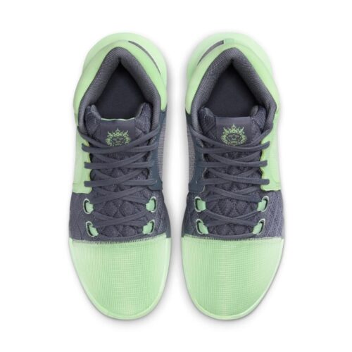 NIKE LEBRON WITNESS 8 VAPOR GREEN GLOW BLACK FB2239 300 - Image 4
