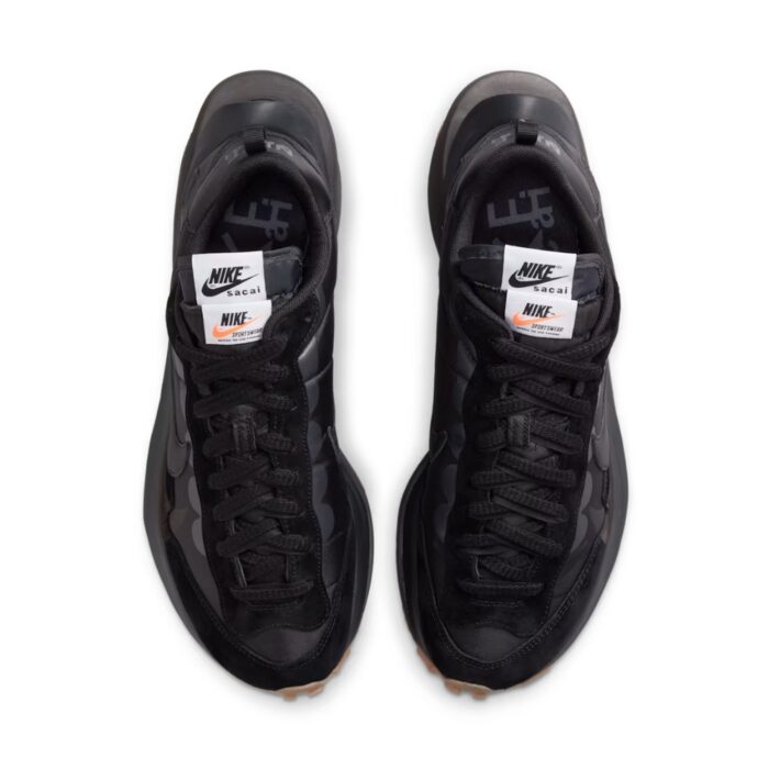 NIKE X VAPORWAFFLE SACAI BLACK GUM DD1875 001 - Image 4