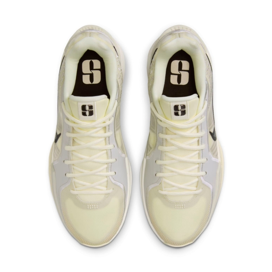NIKE SABRINA 2 RELENTLESS COCONUT MILK LIGHT BONE SAIL BAROQUE BROWN FQ2174 102 - Image 4