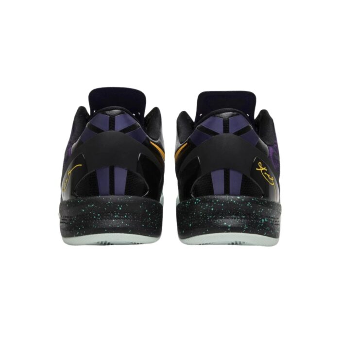 NIKE KOBE 8 EASTER BLACK PURPLE GREEN 555035 302 - Image 4