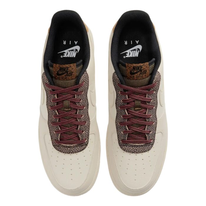 NIKE AIR FORCE 1 LOW FOSSIL WHEAT SHIMMER CK4263 200 - Image 4