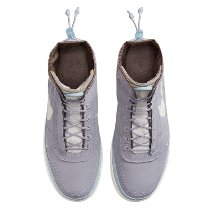 NIKE AIR FORCE 1 SHELL PROVENCE PURPLE FAN WHITE DO7450 511 - Image 4