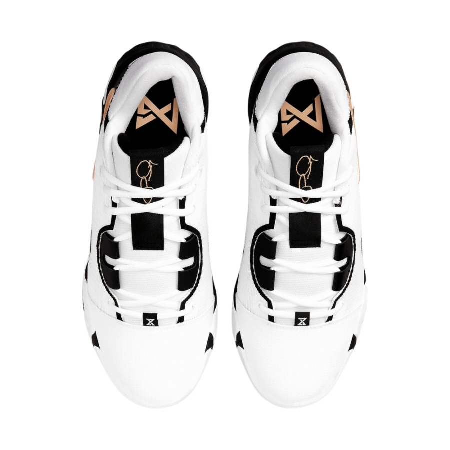 NIKE PG 6 EP WHITE BLACK ORANGE CHALK DH8447 101 - Image 4