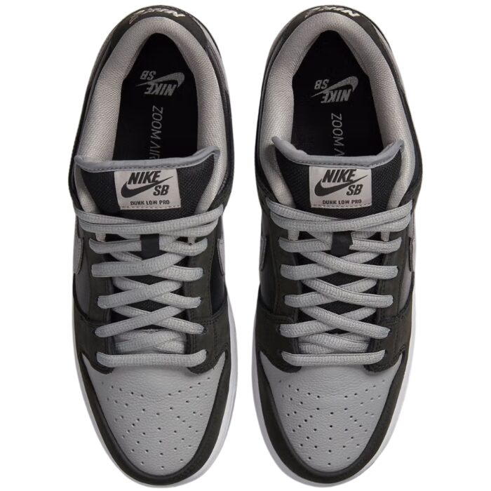 NIKE SB DUNK LOW J PACK SHADOW BLACK MEDIUM GREY BLACK WHITE BQ6817 007 - Image 4