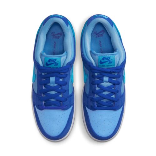 NIKE SB DUNK LOW BLUE RASPBERRY WHITE DM0807 400 - Image 4