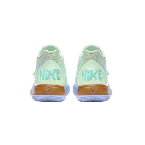 NIKE KYRIE 5 SPONGEBOB SQUIDWARD FROSTED SPRUCE ALUMIUM CJ695 300 - Image 5