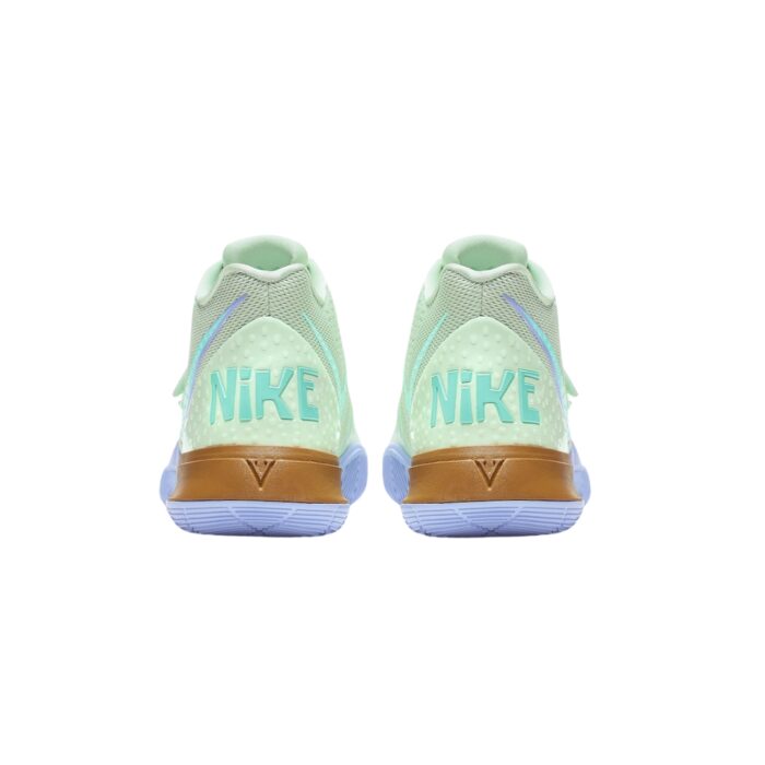 NIKE KYRIE 5 SPONGEBOB SQUIDWARD FROSTED SPRUCE ALUMIUM CJ695 300 - Image 5