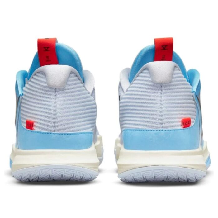 NIKE KYRIE LOW 5 FOOTBALL GREY LIGHT BLUE GREY DJ6012 003 - Image 5