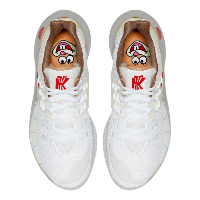 NIKE KYRIE 2 LOW SPONGEBOB SANDY CHEEKS WHITE GREY CJ6953 100 - Image 5