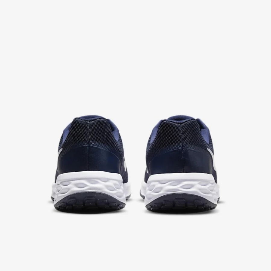NIKE REVOLUTION 6 ROAD RUNNING NAVY WHITE DC3728 401 - Image 5