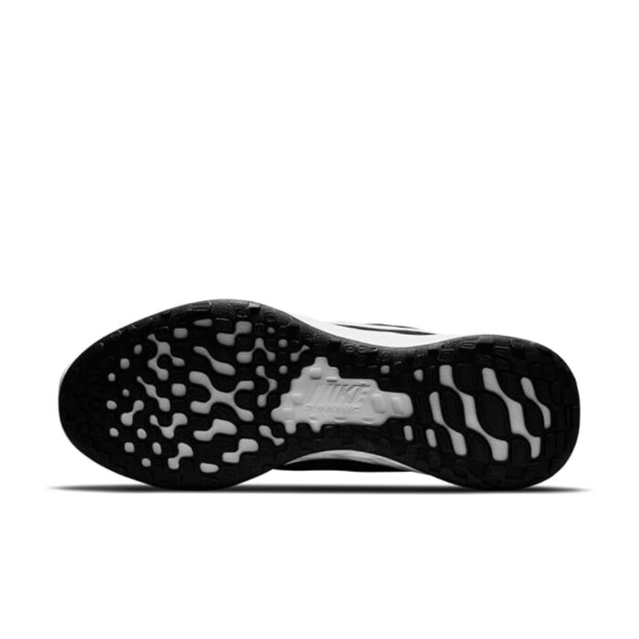 NIKE REVOLUTION 6 ROAD RUNNING BLACK WHITE IRON GREY DC3728 003 - Image 5