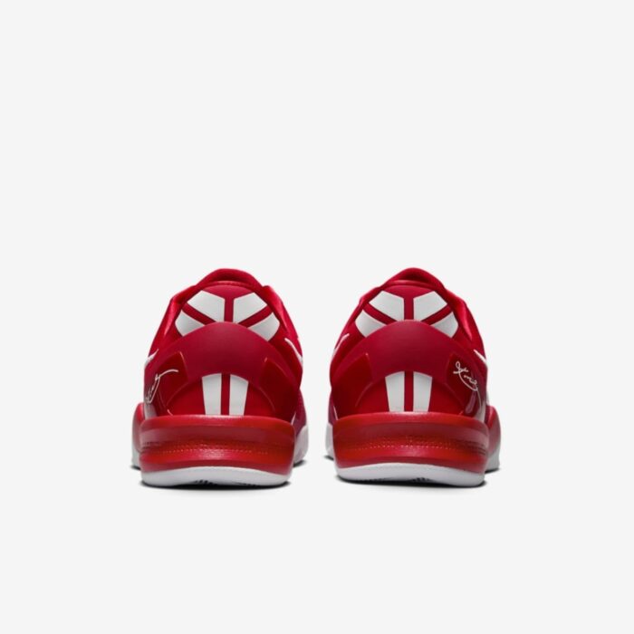 NIKE KOBE 8 UNIVERSITY RED WHITE HF9550 600 - Image 5