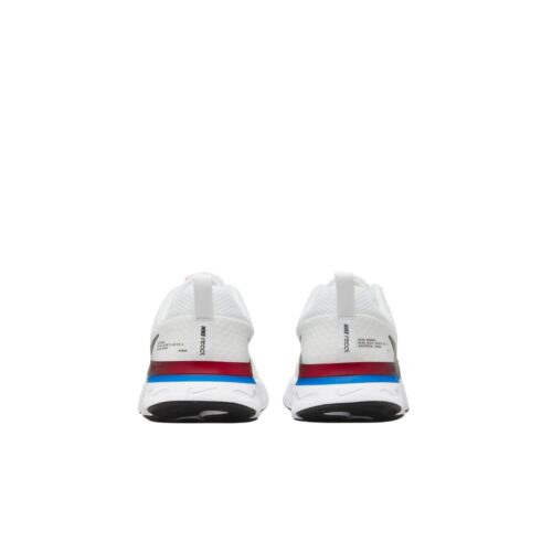 NIKE REACT INFINITY RUN SLYKNIT 3 WHITE PHOTO BLUE RED FJ3994 100 - Image 5