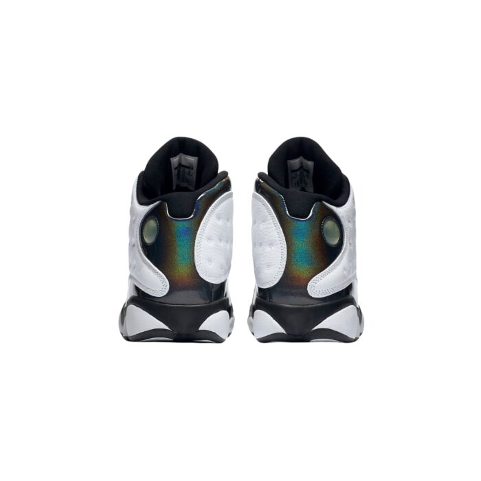 NIKE AIR JORDAN 13 BARONS WHITE TROPICAL TEAL BLACK WOLF GREY 414571 115 - Image 5