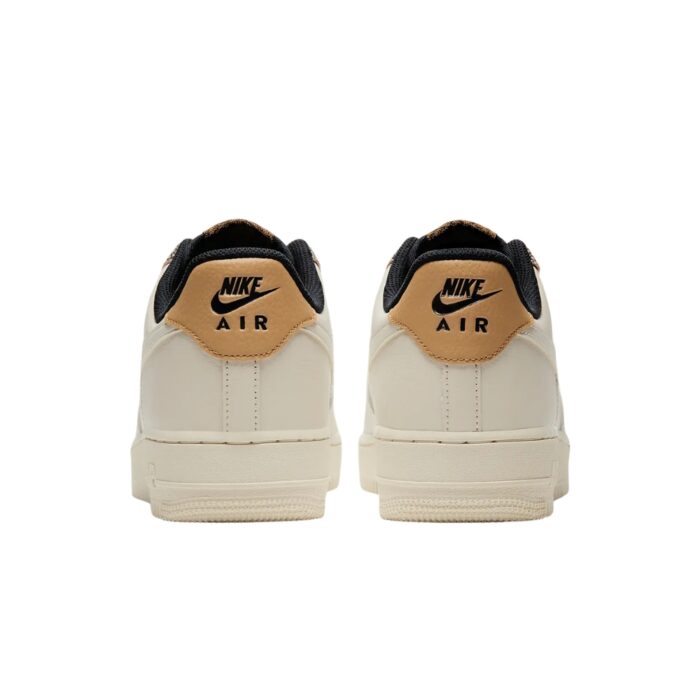 NIKE AIR FORCE 1 LOW FOSSIL WHEAT SHIMMER CK4263 200 - Image 5