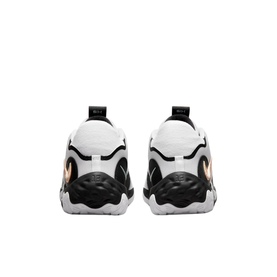 NIKE PG 6 EP WHITE BLACK ORANGE CHALK DH8447 101 - Image 5