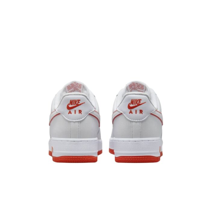 NIKE AIR FORCE 1 LOW WHITE PICANTE RED DV0788 102 - Image 5