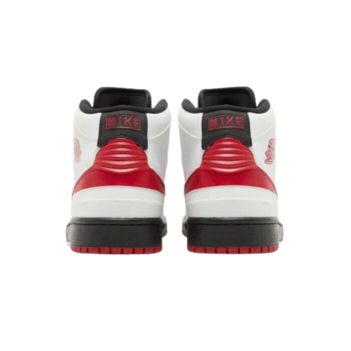 NIKE AIR JORDAN 1 RETRO 86 WHITE GYM RED SAMPLE 2014 644490 101 - Image 5