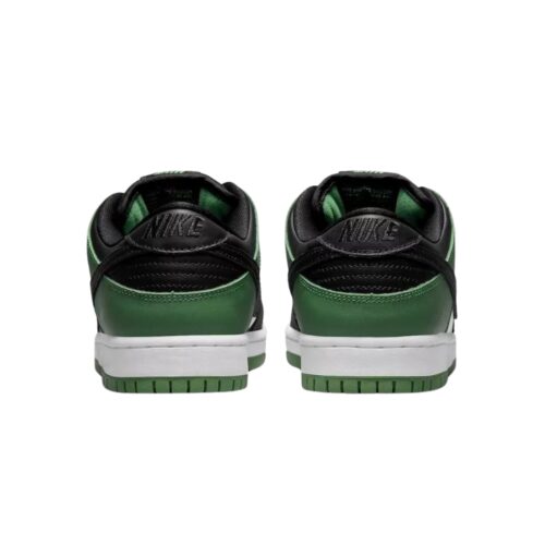 NIKE SB DUNK LOW CLASSIC GREEN BLACK WHITE BQ6817 302 - Image 5