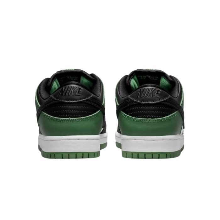 NIKE SB DUNK LOW CLASSIC GREEN BLACK WHITE BQ6817 302 - Image 5